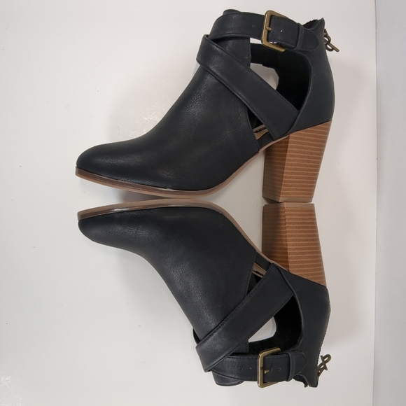 Parker And Sky Women's Black Ankle Boots , Size 7 - Picture 5 of 8